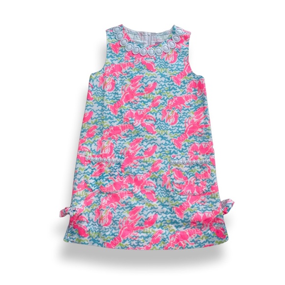 Lilly Pulitzer Other - Lilly Pulitzer | Girls "Pop Up Lobstah Roll" Little Lilly Classic Shift Dress